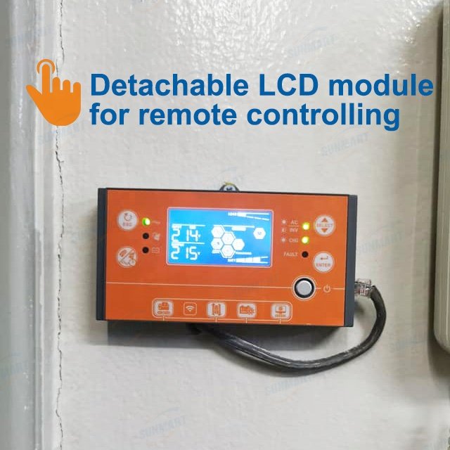 Foshan 6kw off grid solar energy inverter without battery