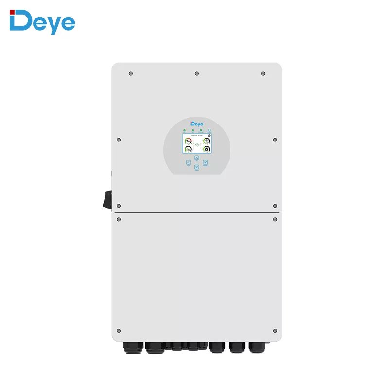 Poland Warehouse Hybrid Inverter Three Phase Deye Sun-15k-sg01hp3-eu 8kw 10KW 12kw 15kw 20kw High Voltage Mpp Solar Inverter
