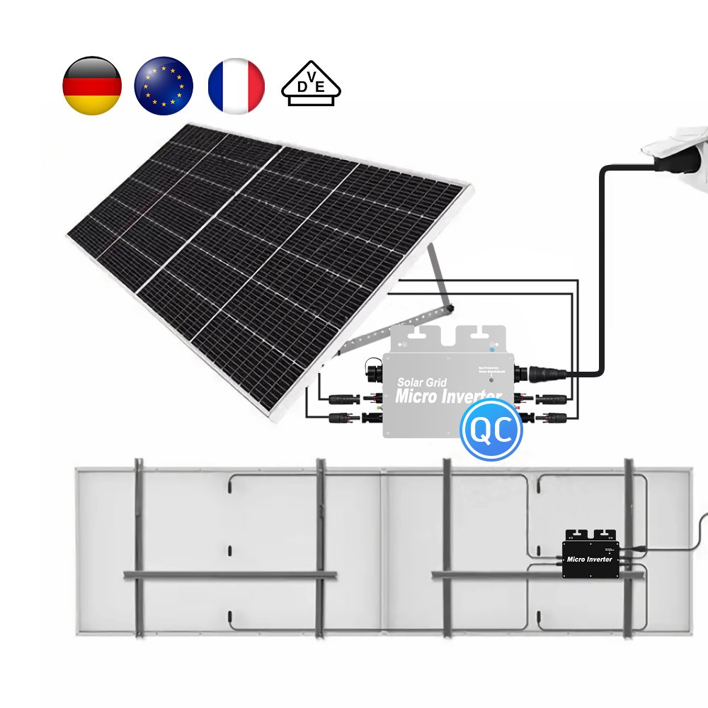 GTB-600w 110V220V Solar System On Grid 400W Stand by WIFI Mobile APP micro inverter Wvc solar panel kits micro inverter 300w