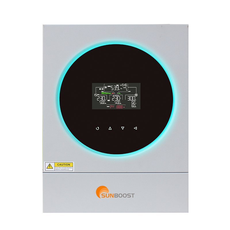 SUNBOOST 50hz 60hz Dual output 6.2kw hybrid solar inverter Parallel Function Acceptable Off Grid Solar Inverter With WIFI Module