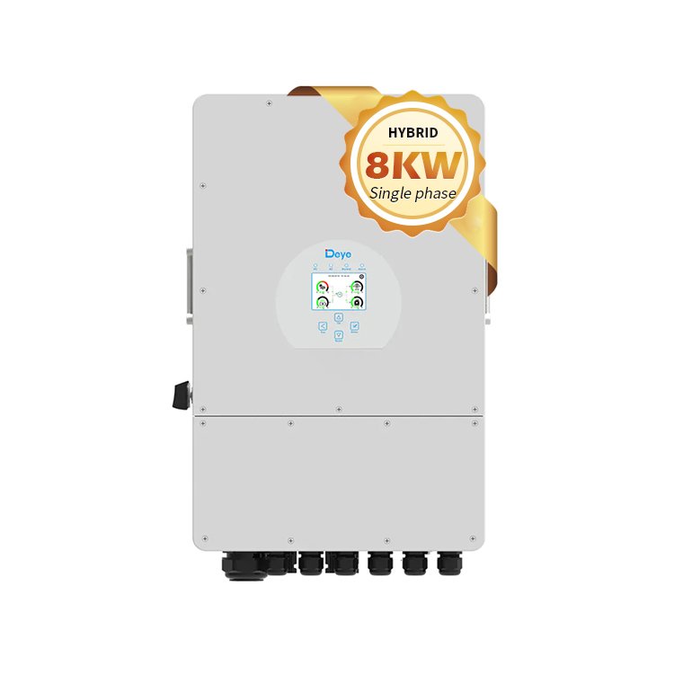 Deye Best Selling 8kw Sun-8K-Sg01lp1-EU Hybrid Solar Inverter with MPPT Charge Controller