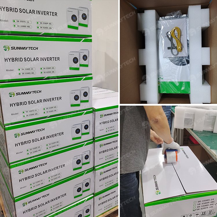 for solar panels sunway 10KW Off Grid Solar inverter 48v off Grid Pure Sine Wave Solar inverter 10kva With MPPT Controller