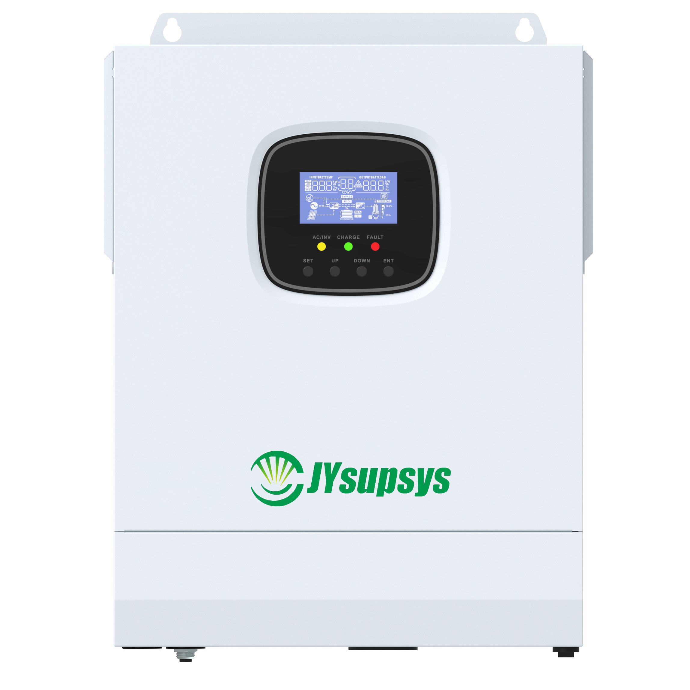 Inversor 3000W 24V 110V 120V Pure Sine Wave Solar Hybrid Inverter 80A MPPT Solar Charger Max PV 500V 4000W for Home Storage