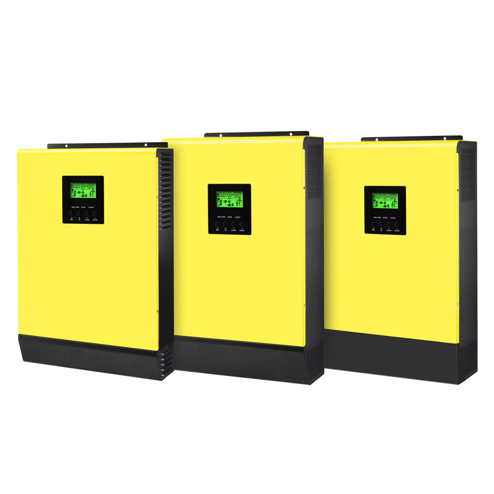 1-phase in / 1-phase out solar inverter 6KW solar panels with battery and inverter on grid solar power system