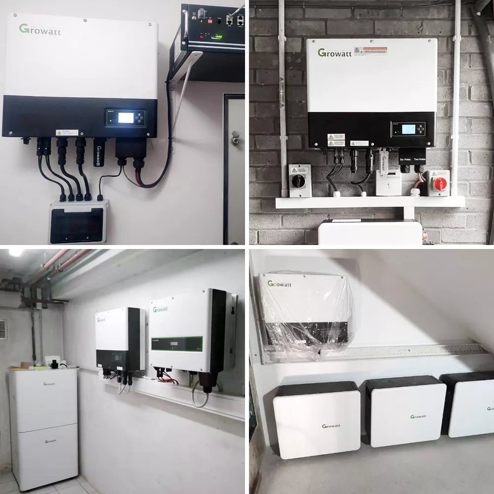 Growatt Factory Direct Sell Sph Series 5000 10000Tl3 Bh Hybrid Inverter 2 Mpp Solar Inverter Growatt Hybrid With Storage Battery