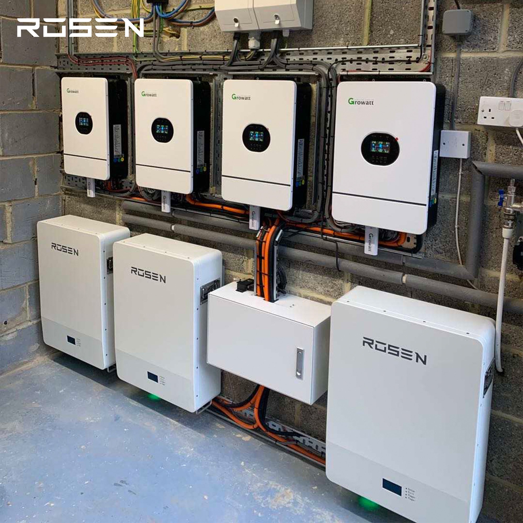 20Kw Hybrid On Grid Solar System With Solar Panel 20Kw Solar Inverter Solar Power Generation Kit