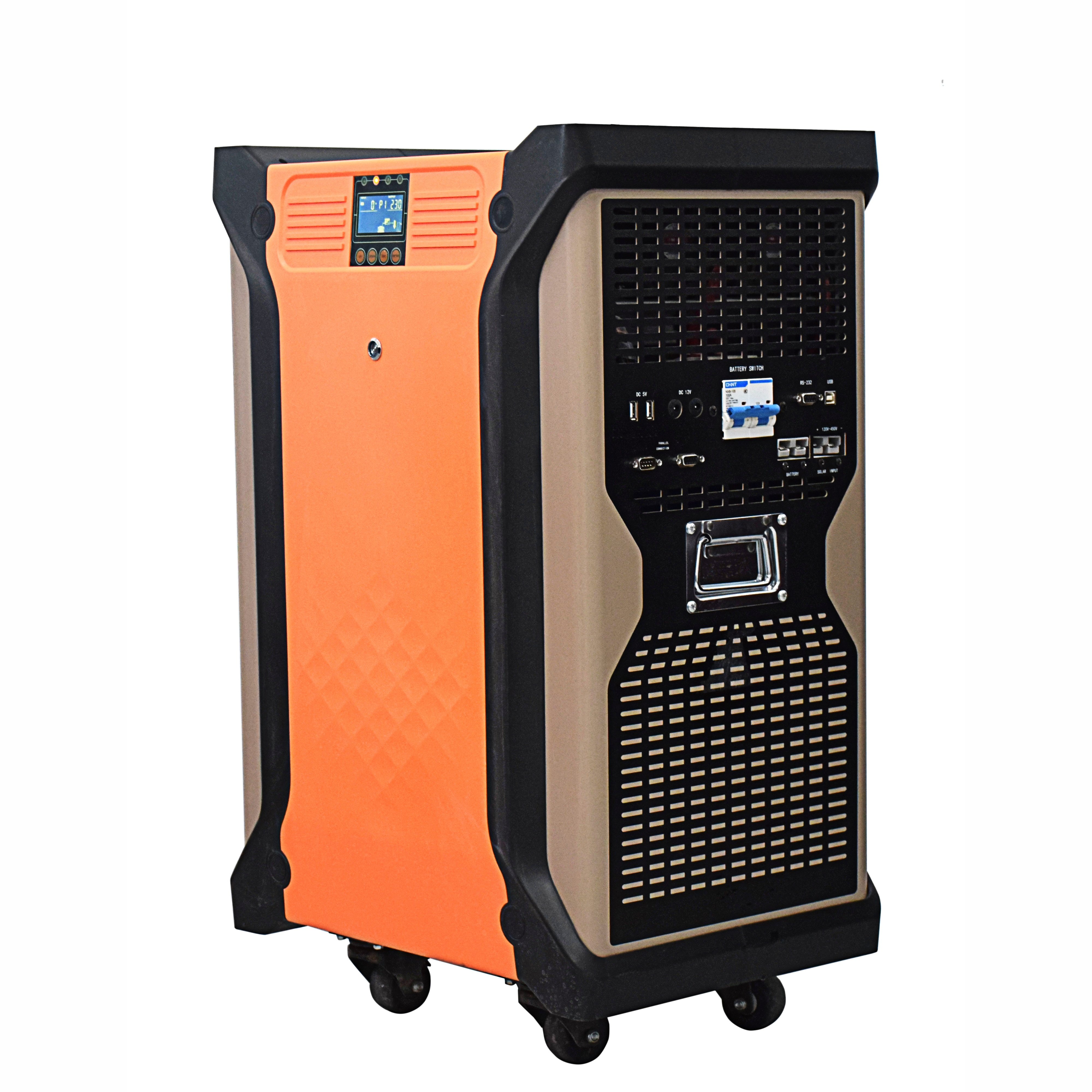 High Quality 5000W Portable Power Station Lithium Battery Solar Inverter Energy Storage Battery With Good Price