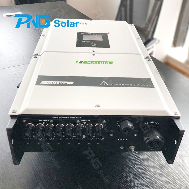 Top Supplier Growatt Inverter 4kw 5kw 6kw Chinese Converter Home Industrial Use DC 220V/230V 50Hz 5A Multiple Customizable NFC