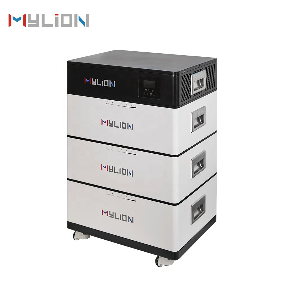 Mylion 10kwh Solar System with Solar Inverter Charger LiFePO4 Battery Pack Home Storage System For Residential