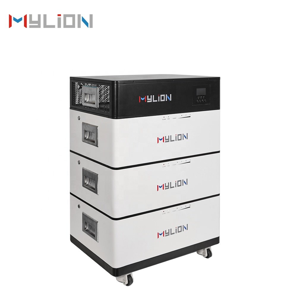 Mylion 10kwh Solar System with Solar Inverter Charger LiFePO4 Battery Pack Home Storage System For Residential