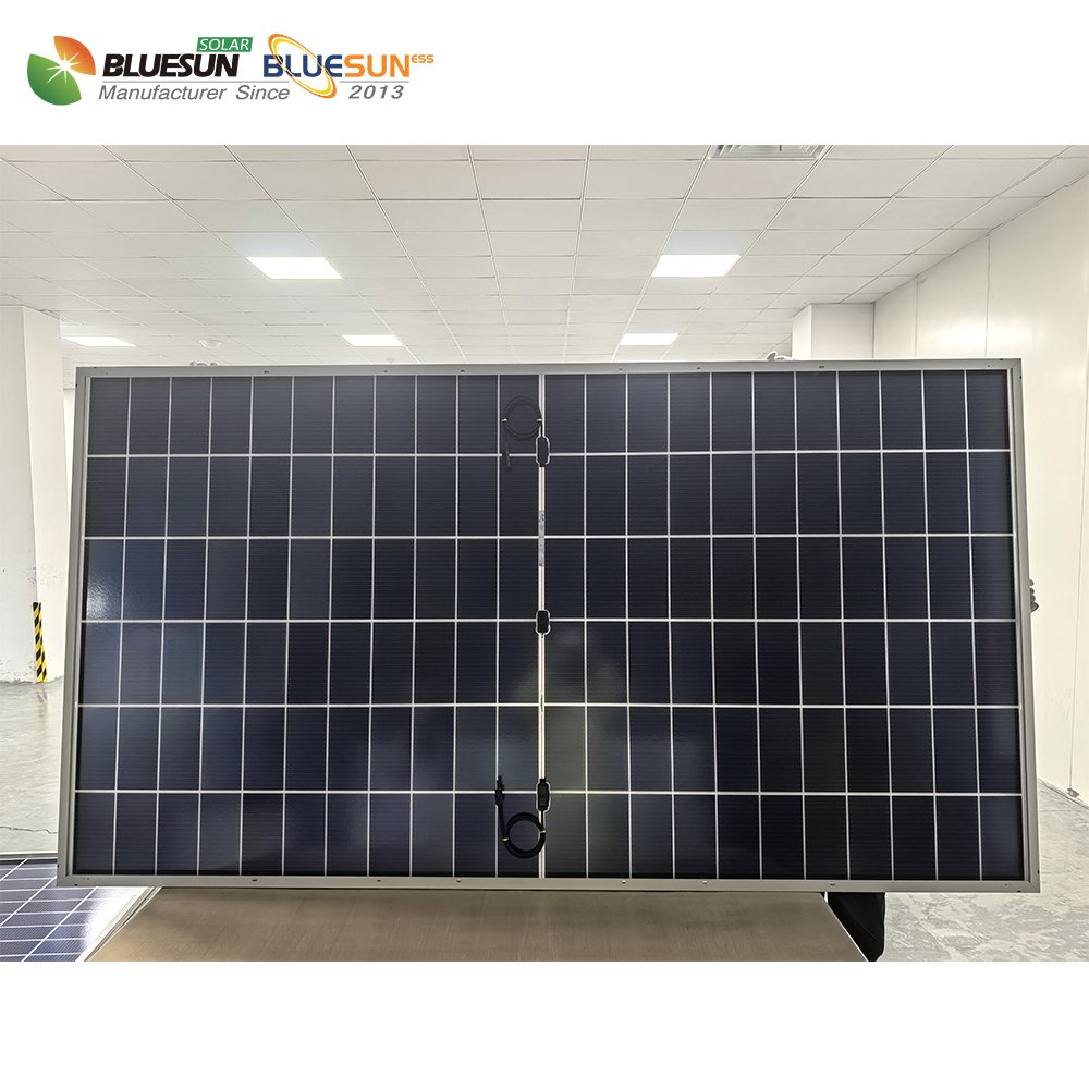 High quality bifacial 9bb solar panels 720w half-cell panels solar 700w mono solar panels energy system for home