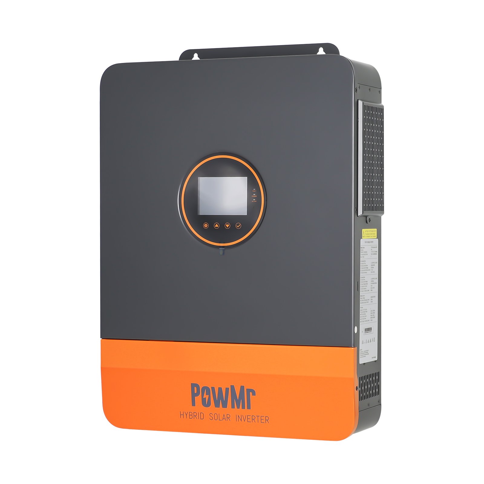 PowMr 6.5KW 48Vdc Hybrid Solar Inverter 120V/240Vac Split Phase Solar Hybrid Inverter for Solar System