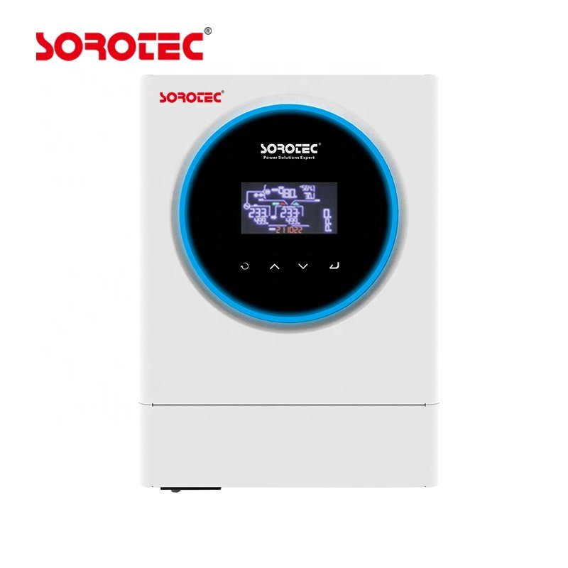 Dual outputs RGB design 4kw 6kw 8kw 11kw with MPPT hybrid inverter energy