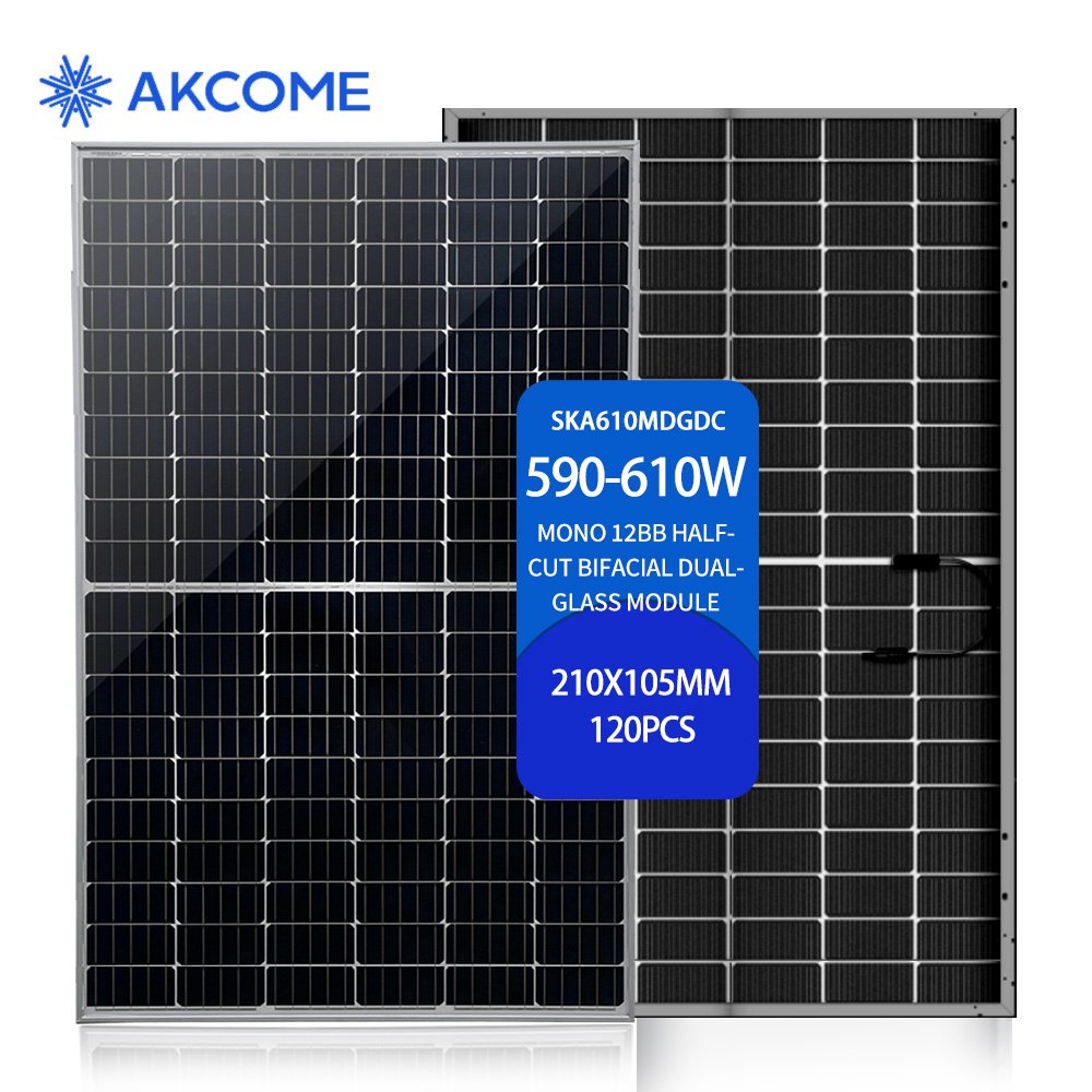 Professional Manufacture Home Use 600W Solar Panel 2172x1303x33mm efficiency 21.21%