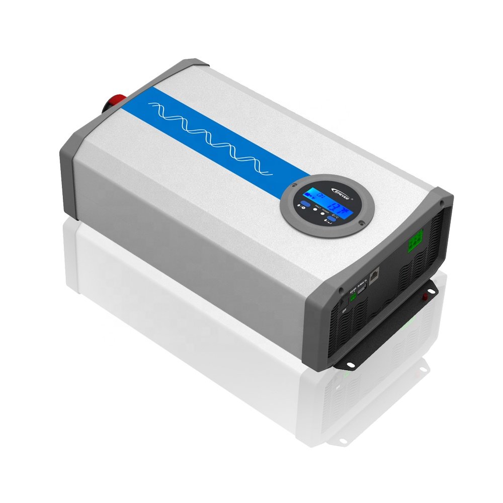 All in one Epever Plus IP series 1.5KW Off-grid solar inverter DC12V AC120V charger contrallor Inverter inbuilt lithium battery