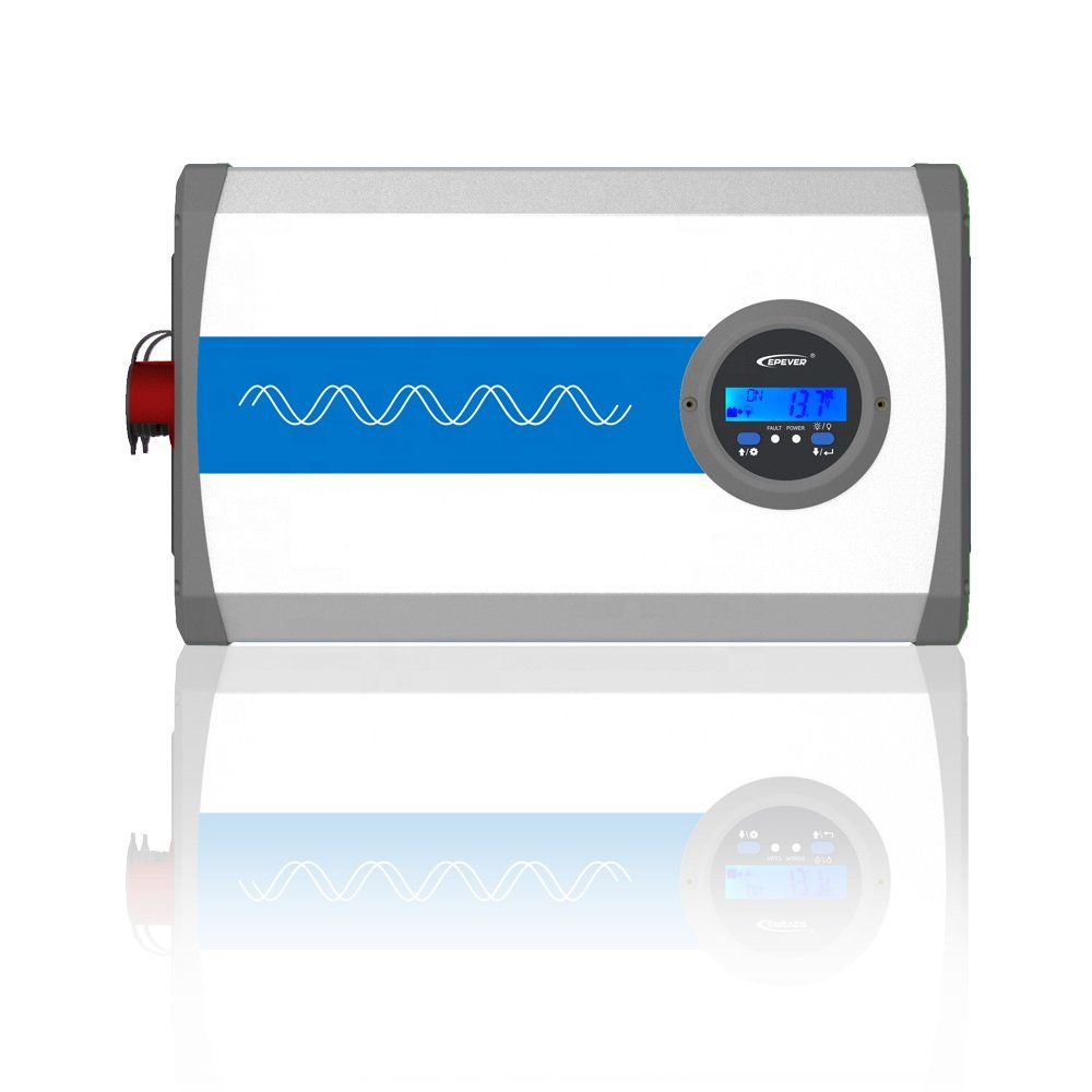 All in one Epever Plus IP series 1.5KW Off-grid solar inverter DC12V AC120V charger contrallor Inverter inbuilt lithium battery