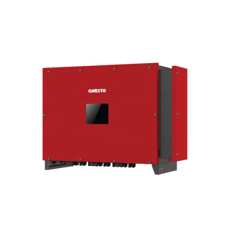 Smart Industrial Solar Inverters 100kva Grid Tie Inverter with Limiter 8MPPT On Grid Inverter for Solar Panel System
