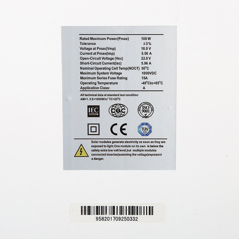 Solar Panel And On/Off Grid Solar Inverter Yiwu Batteries Solar Energy System Panel 500W For Home Solar System
