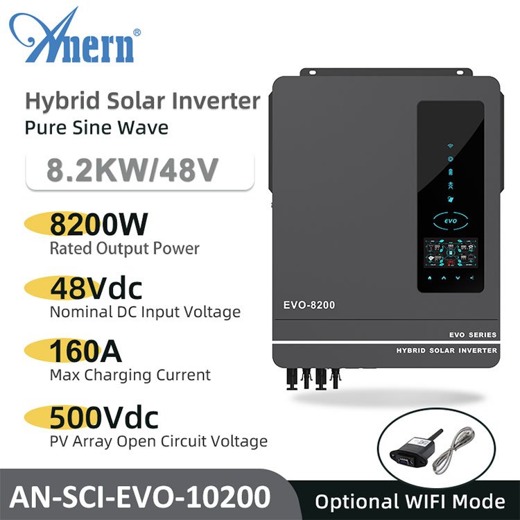Inverter 8kva 8000watt all in one pure sine wave solar inverter