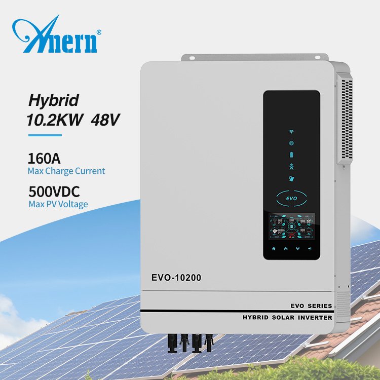 5kw 6kw 10kw 20kw 30kw 12kwh full hybrid inverter solar energy panel system