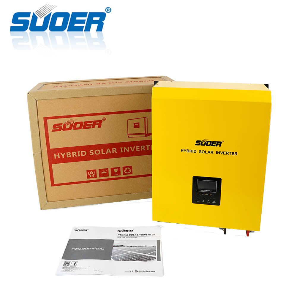 Suoer low frequency 3kva 3000VA 24V 220v off grid inverter hybrid solar inverter