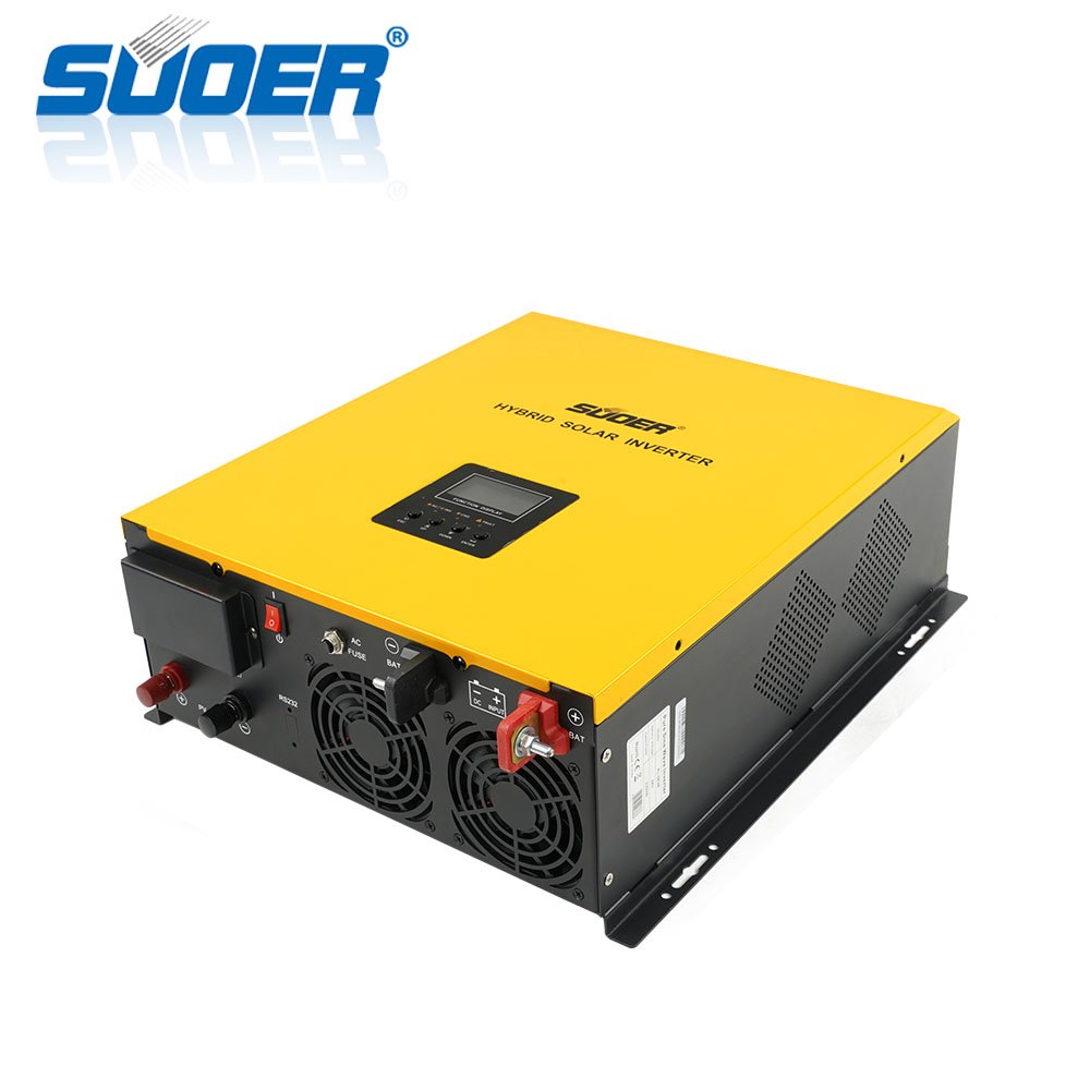 Suoer low frequency 3kva 3000VA 24V 220v off grid inverter hybrid solar inverter