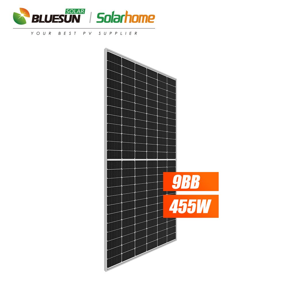 China cheap price solar energy products price solar panel system for home use 410w 450w 455w 500w 550w solar panel kit