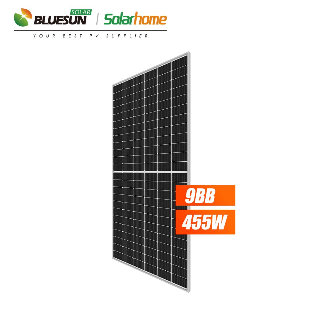 China cheap price solar energy products price solar panel system for home use 410w 450w 455w 500w 550w solar panel kit