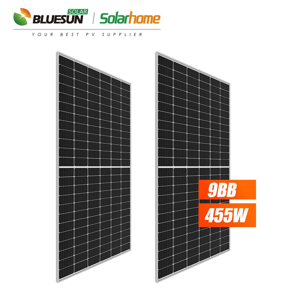 China cheap price solar energy products price solar panel system for home use 410w 450w 455w 500w 550w solar panel kit