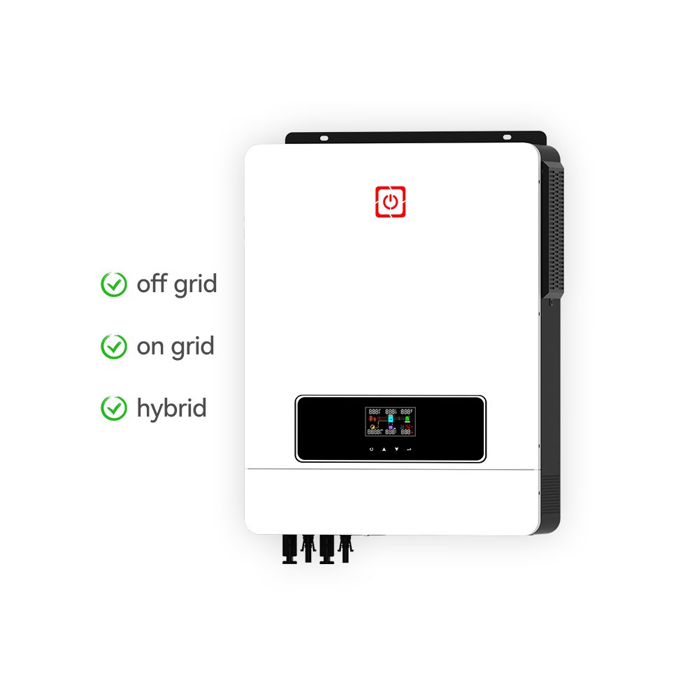 Hybrid solar inverter 8200W Built-in 160A MPPT solar charge battery solar energy system solar inverter 8kw 8.2kw