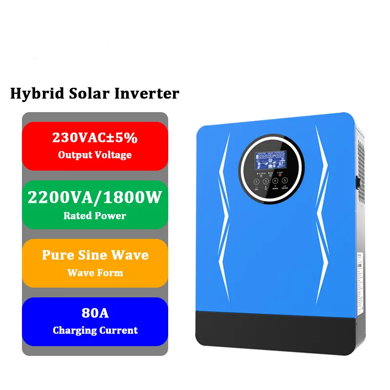 SUMRY Hybrid Solar Inverter WIFI&GPRS SP Serial 1800W 3000W 3800W 6200W Solar Power System Home CE Single Pure Sine Wave Load