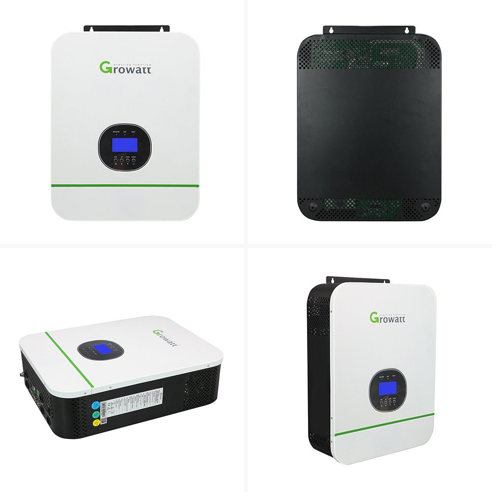 Growatt Spf 5000 Es Off Grid Solar Inverter Mppt 10Kw 12Kw Hybrid Single Phase Inverter Solar Inverter Supplier