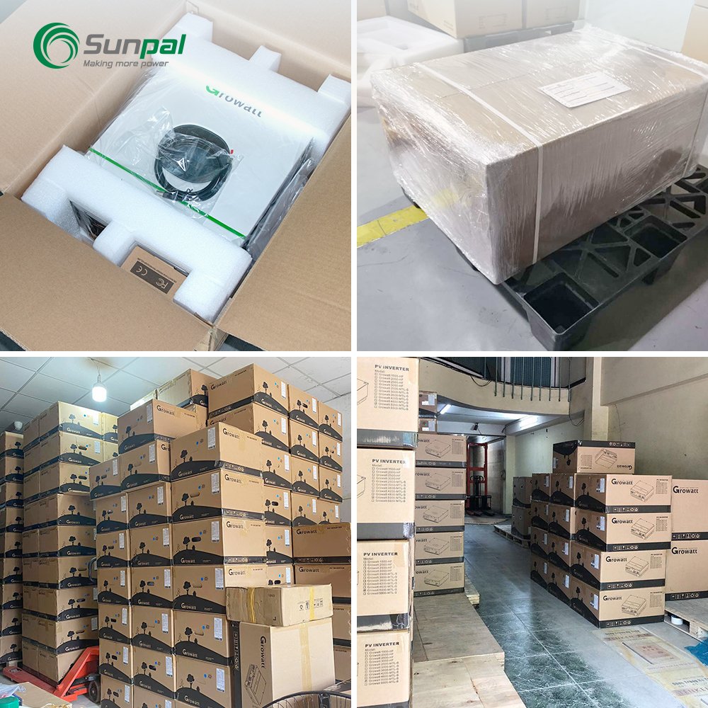Growatt Spf 5000 Es Off Grid Solar Inverter Mppt 10Kw 12Kw Hybrid Single Phase Inverter Solar Inverter Supplier