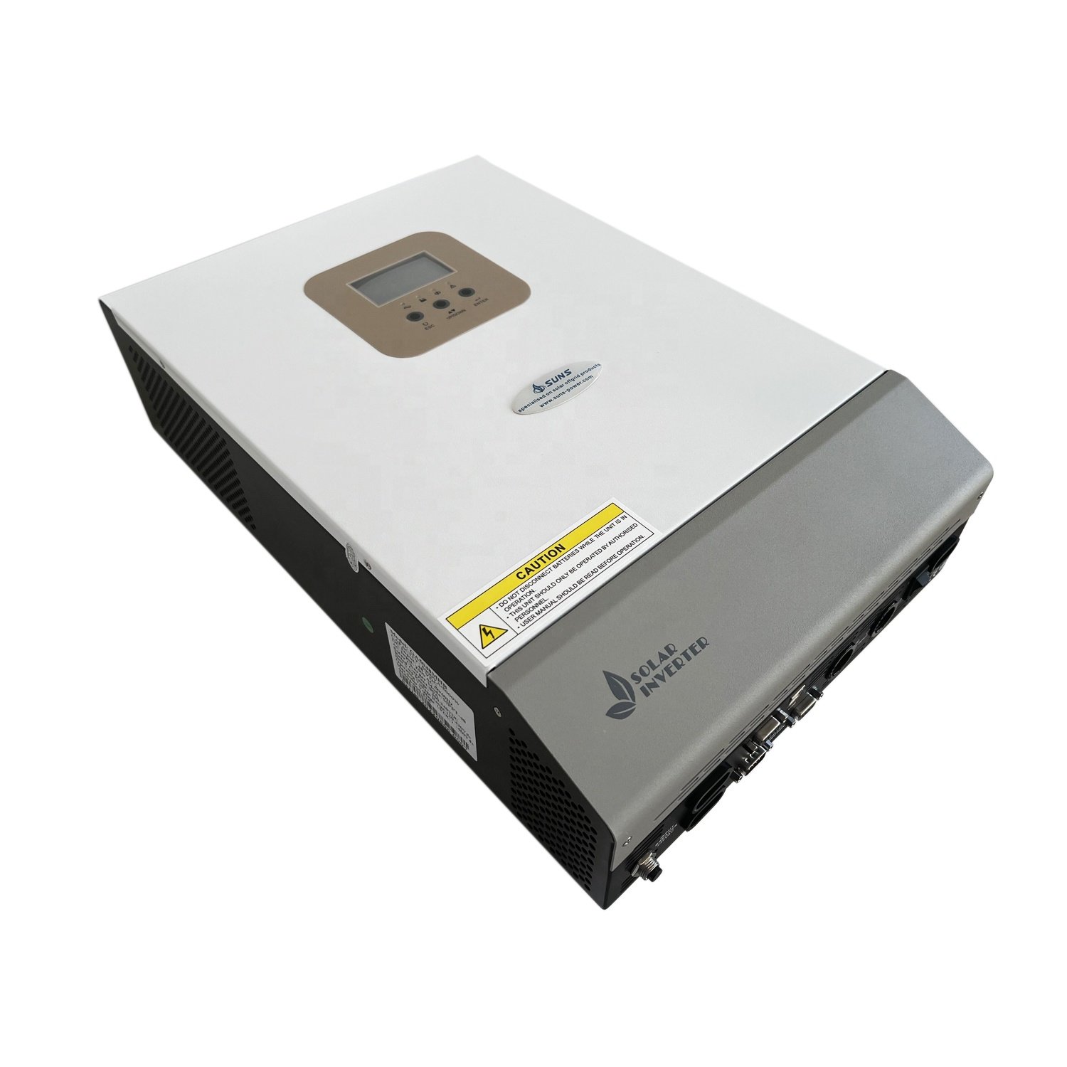 Off grid 3KW Hybrid Solar Inverter with MPPT charge controller high frequency inverter can work with LiFepo4 battery