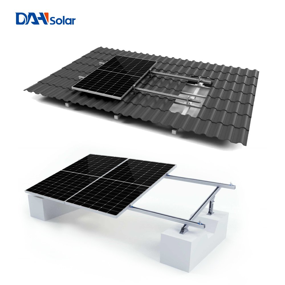 DAH 2023 New Design 50Kw 100Kw 200KW 300KW Hybrid Solar System Solar Energy System 100kw for Industrial
