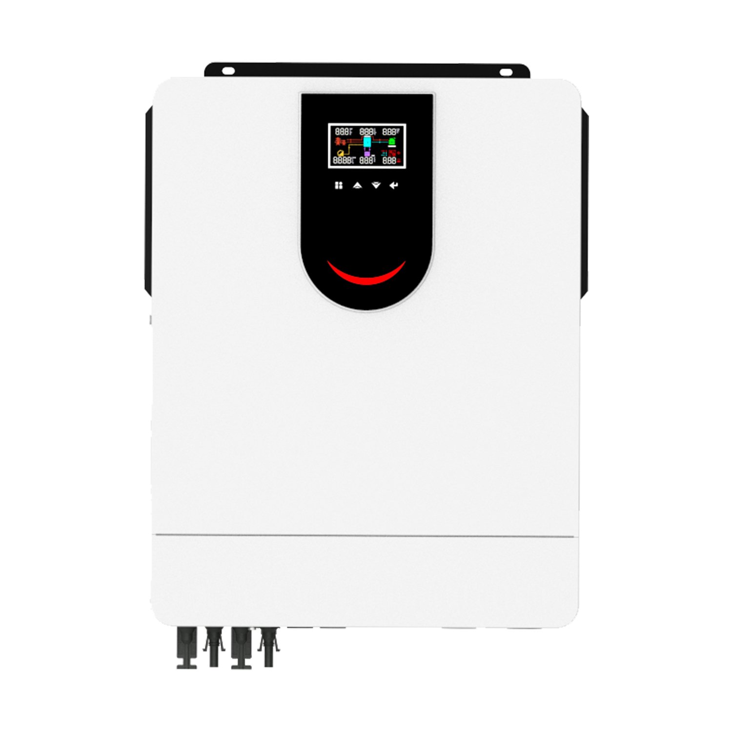 Factory 10.2kw 10.2kva Mppt 160a 90-500vdc Pv Input 48v 1 Phase On/off Grid Hybrid Solar Inverter
