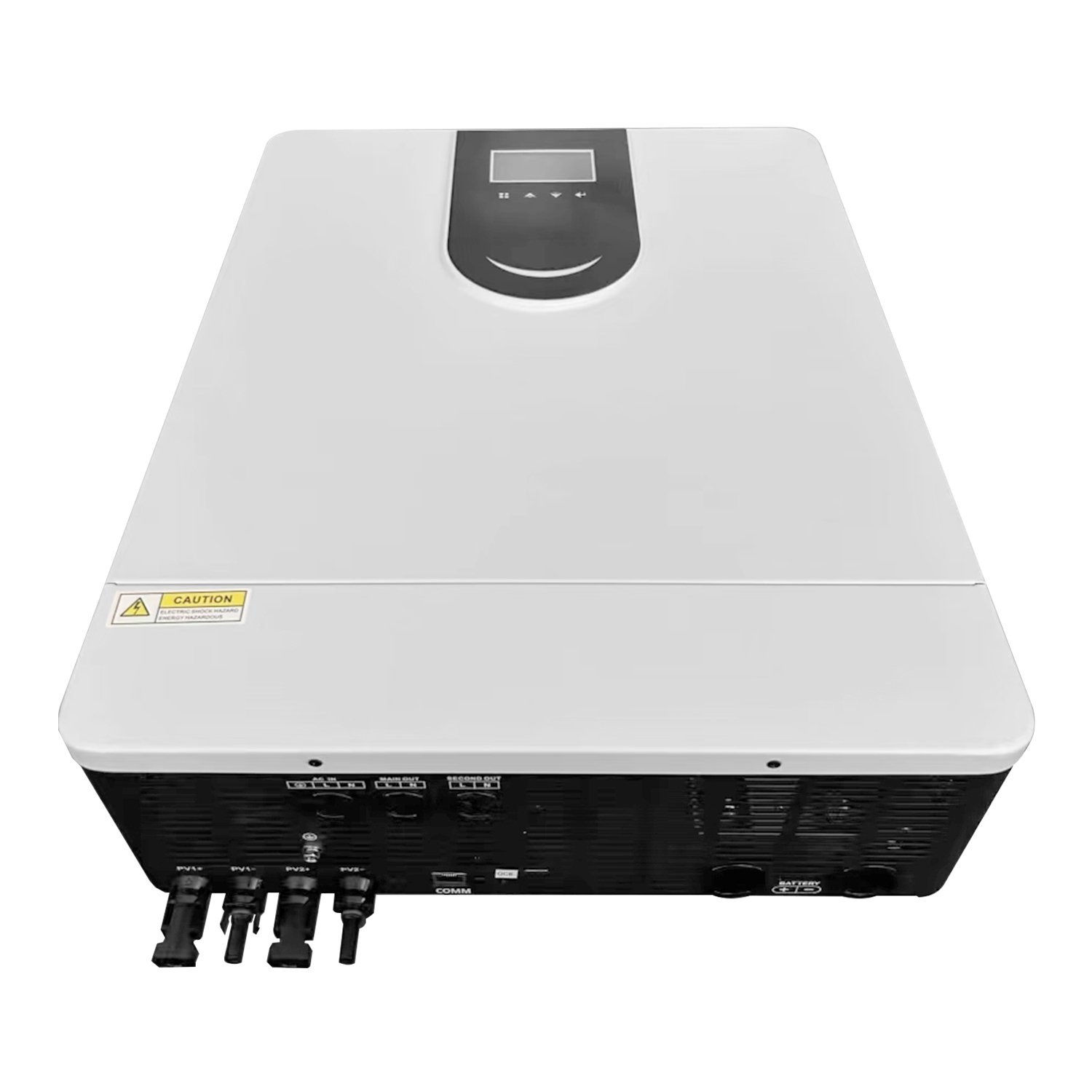 Factory 10.2kw 10.2kva Mppt 160a 90-500vdc Pv Input 48v 1 Phase On/off Grid Hybrid Solar Inverter