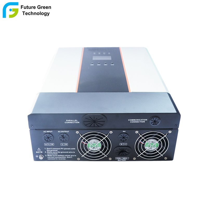 5kw 8kw Single Phase Hybrid Inverter Power Charger System Built-in 100A MPPT Controller Solar Inverter