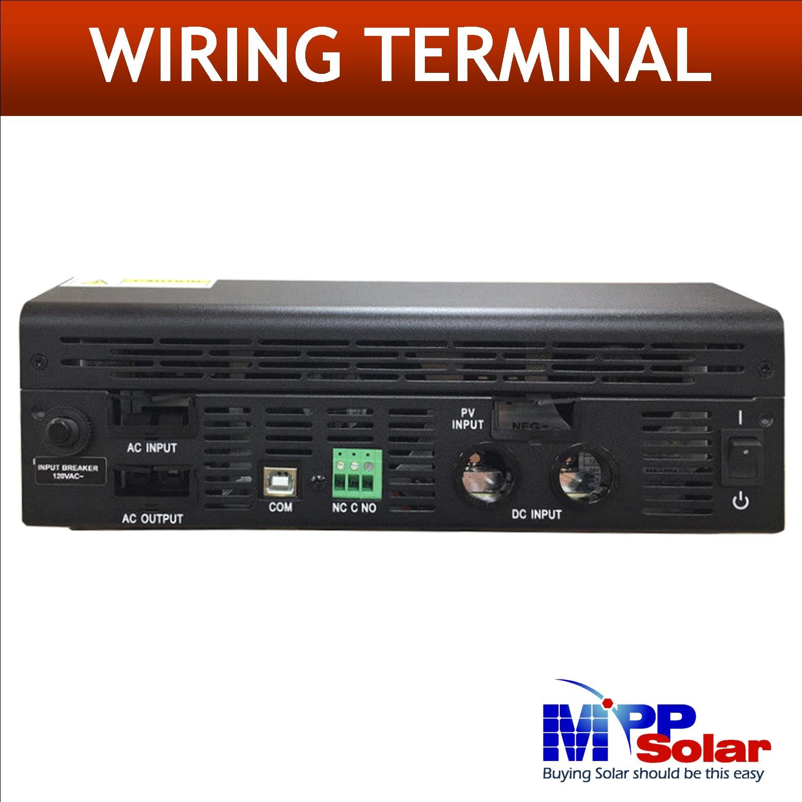 PIP1012LV-MS 1000w 120v 12v MPP Solar inverter all in one pure sine wave solar inverter 40A MPPT solar charger 20A Utility