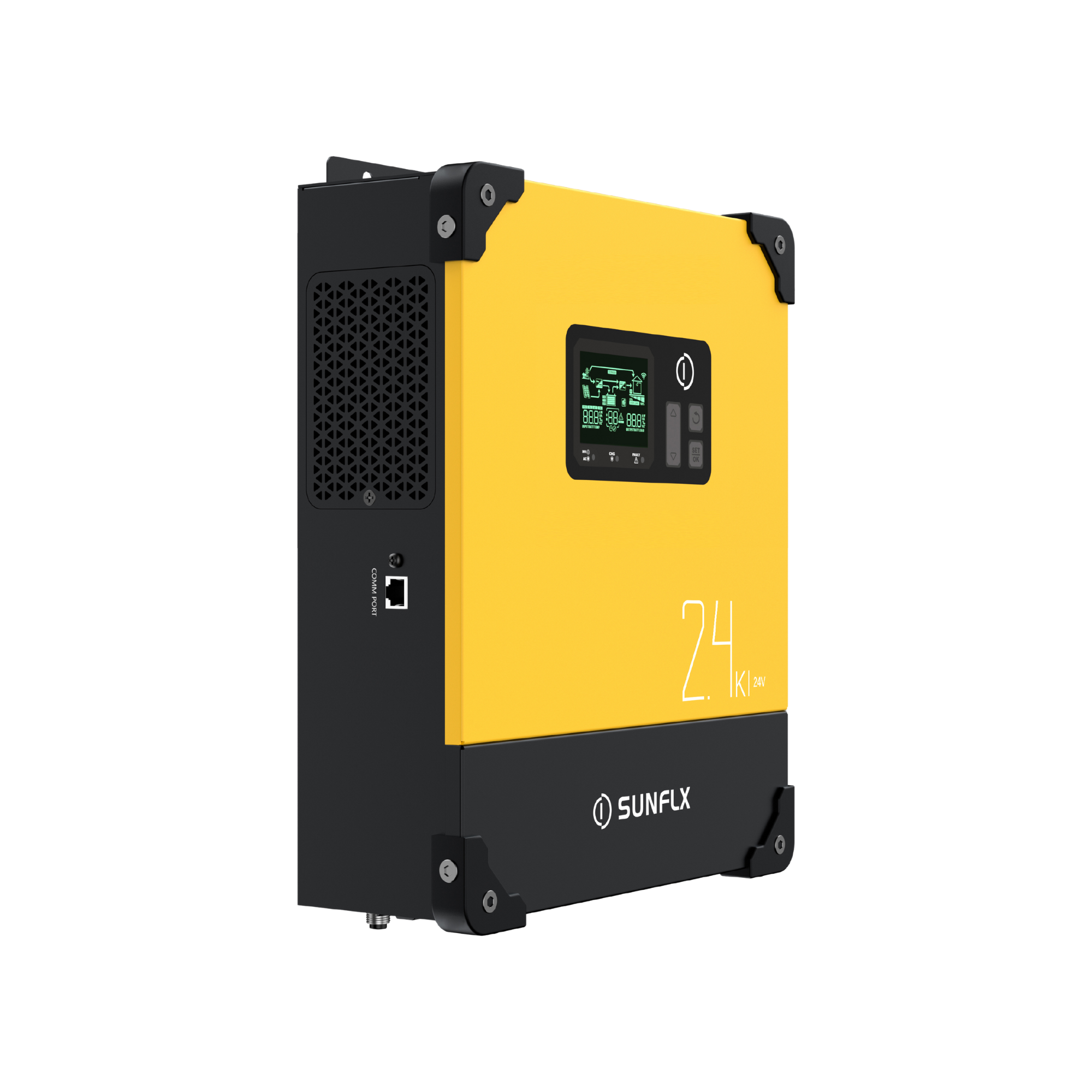 Sunflx 120v 240v single phase inverter 12/24v 3kw 1.2kw 2.4kw solar inverter 3600w off grid mppt solar inverter 3kw 2.4kw