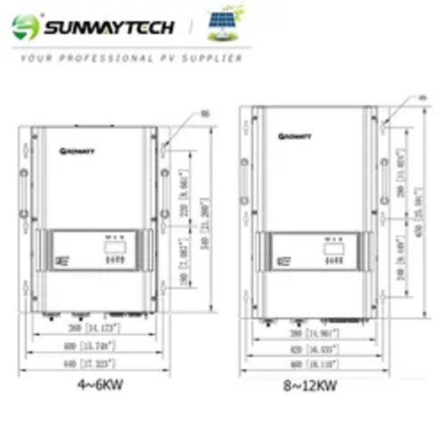 5000 Watt Solar Inverter 12 kW Solar Inverter and Converter Voltronic Solar Inverter for Indonesia, Malaysia, Philippines