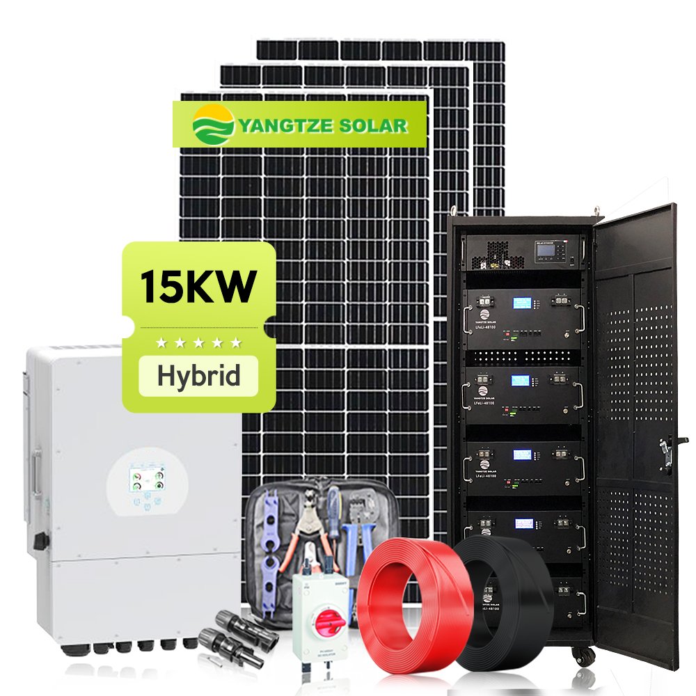 15KW 20kw Off-Grid Hybrid Solar Energy System for Home On/Off Grid Hybrid Technology
