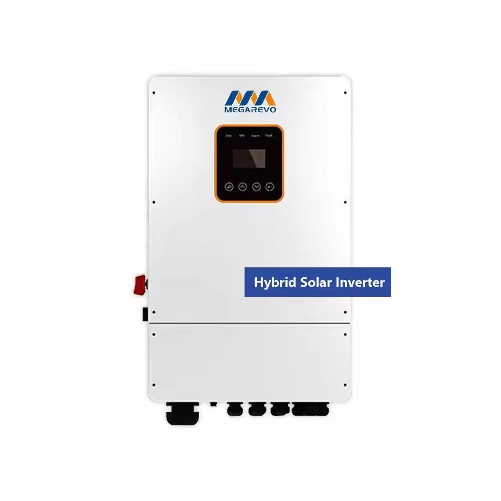 Megarevo US 5kW 6kW 8kW 10kW Hybrid Inverter With MPPT Controller Split Phase Pure Sine Wave Solar Inverter