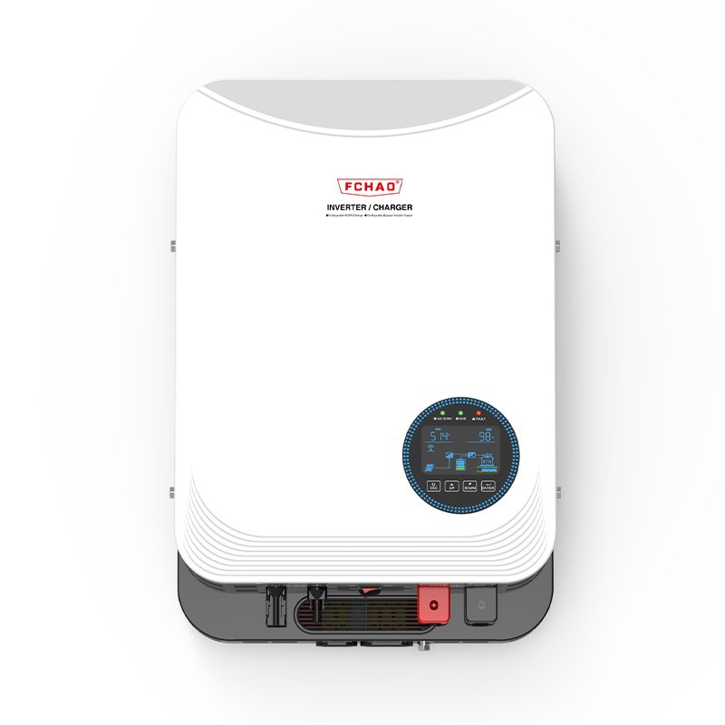 Hybrid Solar inverter 6.2kw Off-Grid Solar inverters With Mppt Solar Charge Controller and circuit protector