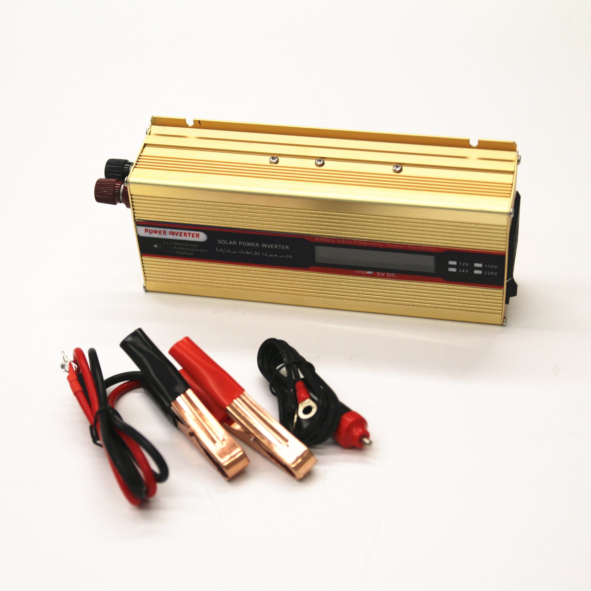 Converters 12v 220v Inverter 2000w with LCD Display and USB Port Inverter