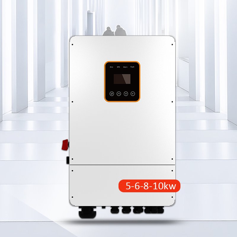 5kw 8kw 10kw Parallel Home energy storage hybrid 48v split phase inverter 120/240v grid tie off grid inverter solar inverters