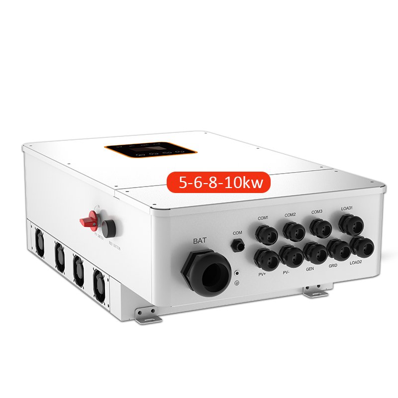 5kw 8kw 10kw Parallel Home energy storage hybrid 48v split phase inverter 120/240v grid tie off grid inverter solar inverters