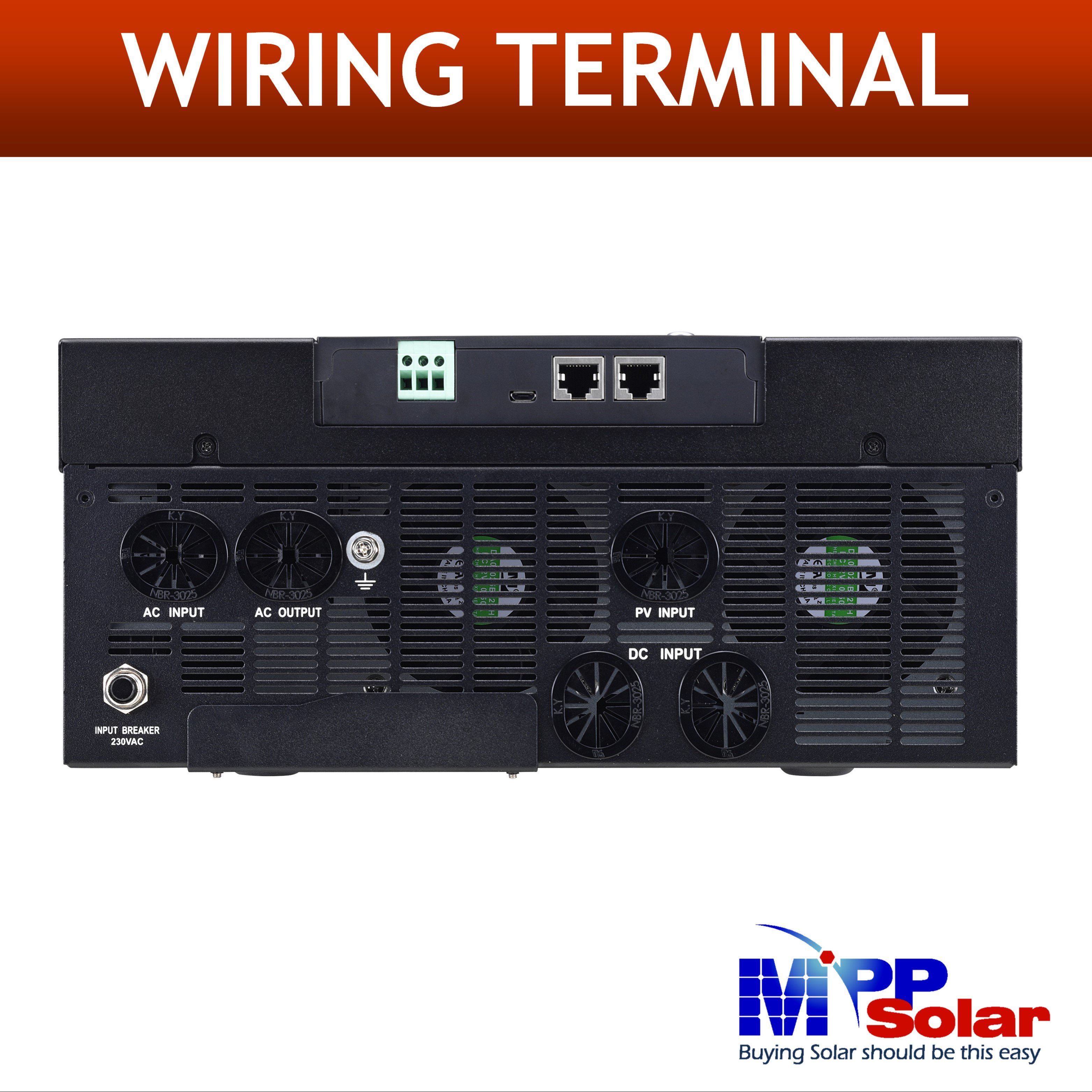 PIP5048MKX 5000w 48v MPP Solar Inverter 230v Zero transfer time WiFi High PV input 500v 100A mppt pure sine wave off grid