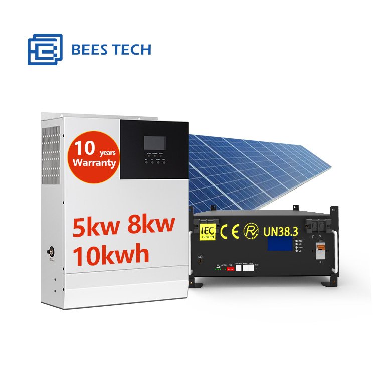 8kw hybrid solar inverters 110V 210V 8kw solar inverter converters 5kwh 8kwh 10kwh OFF Grid hybrid on grid inverter battery