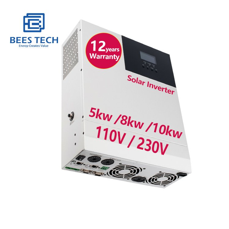 8kw hybrid solar inverters 110V 210V 8kw solar inverter converters 5kwh 8kwh 10kwh OFF Grid hybrid on grid inverter battery